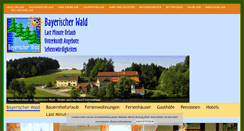 Desktop Screenshot of interaktiv.bayerischer-wald-ferien.de